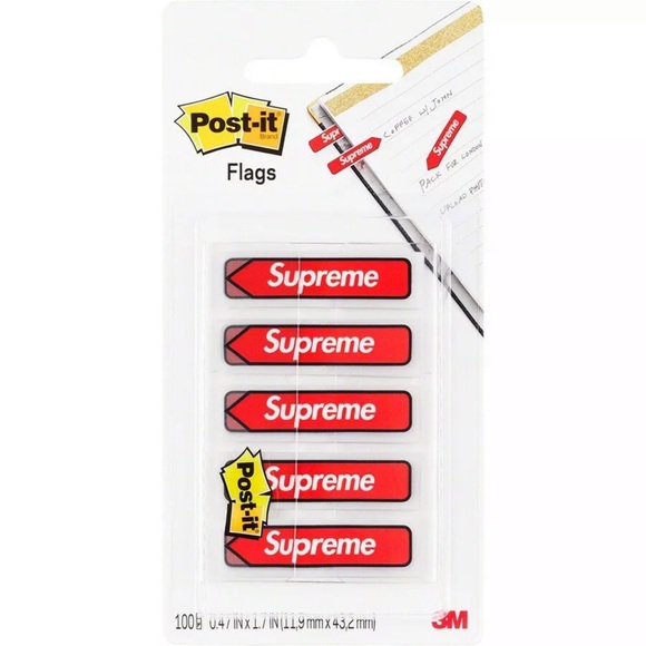Supreme Post-It Flags FW19 New In Hand - Picture 1 of 3